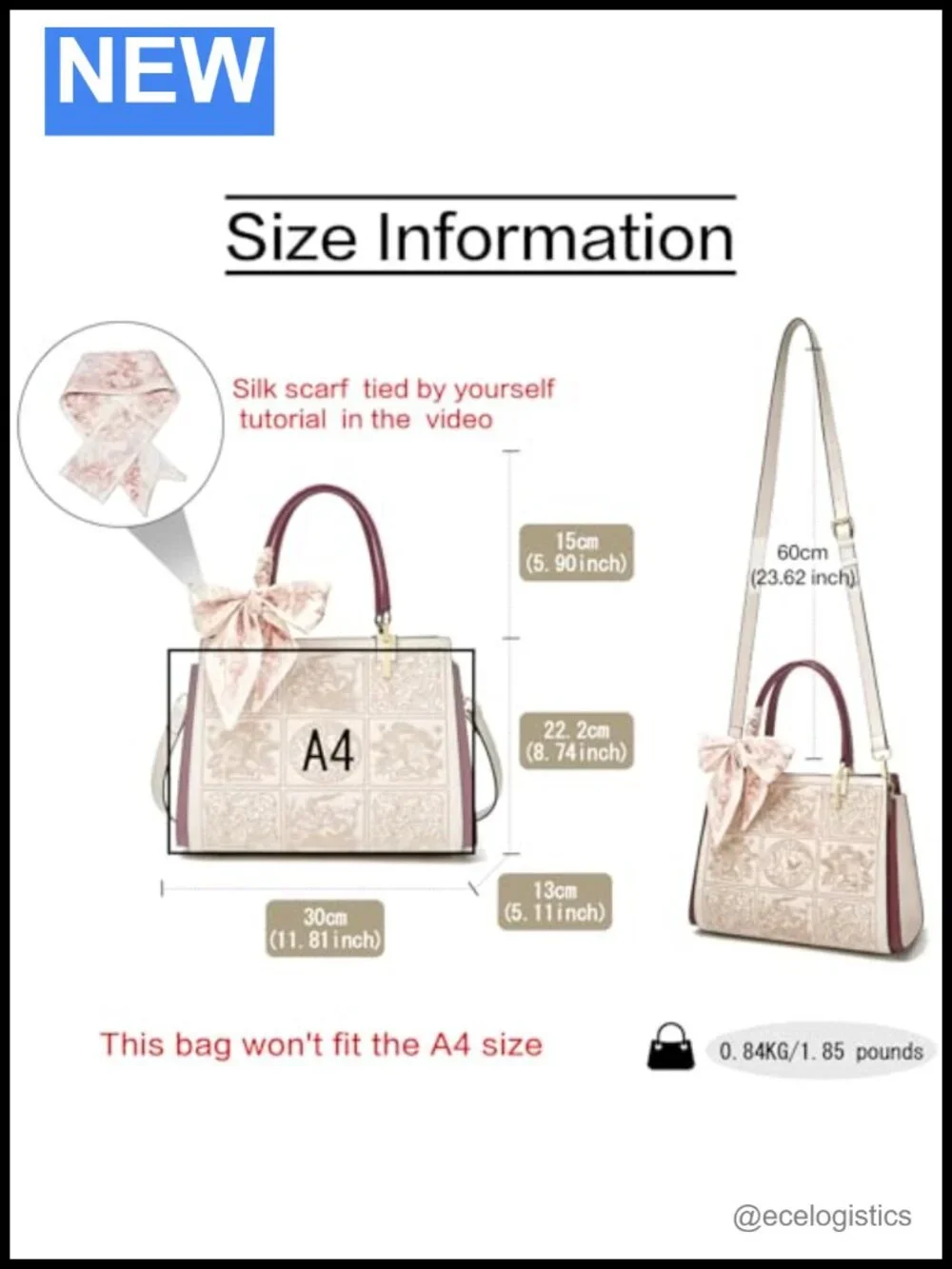 Vintage Embroidery Leather Satchel Handbag Top-Handle Shoulder Bag